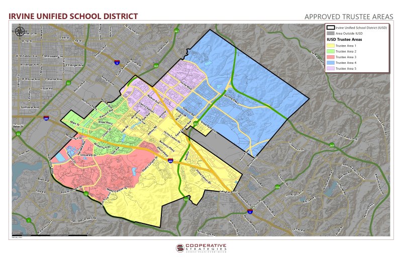 Approved Trustee Areas 2022