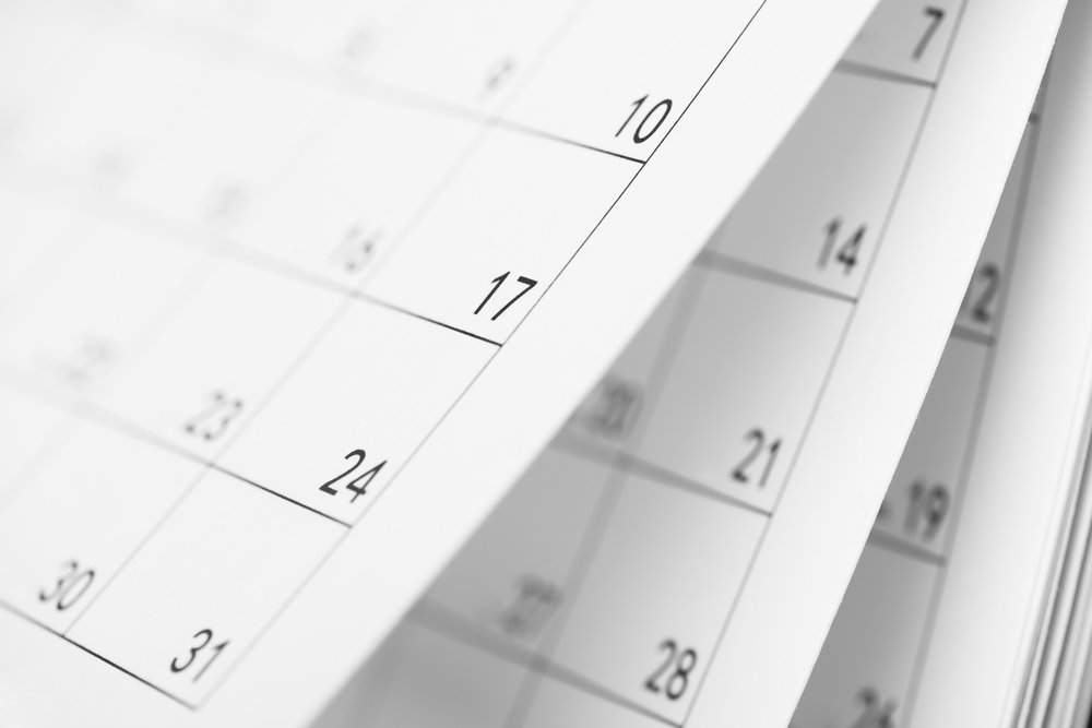 Image of calendar pages