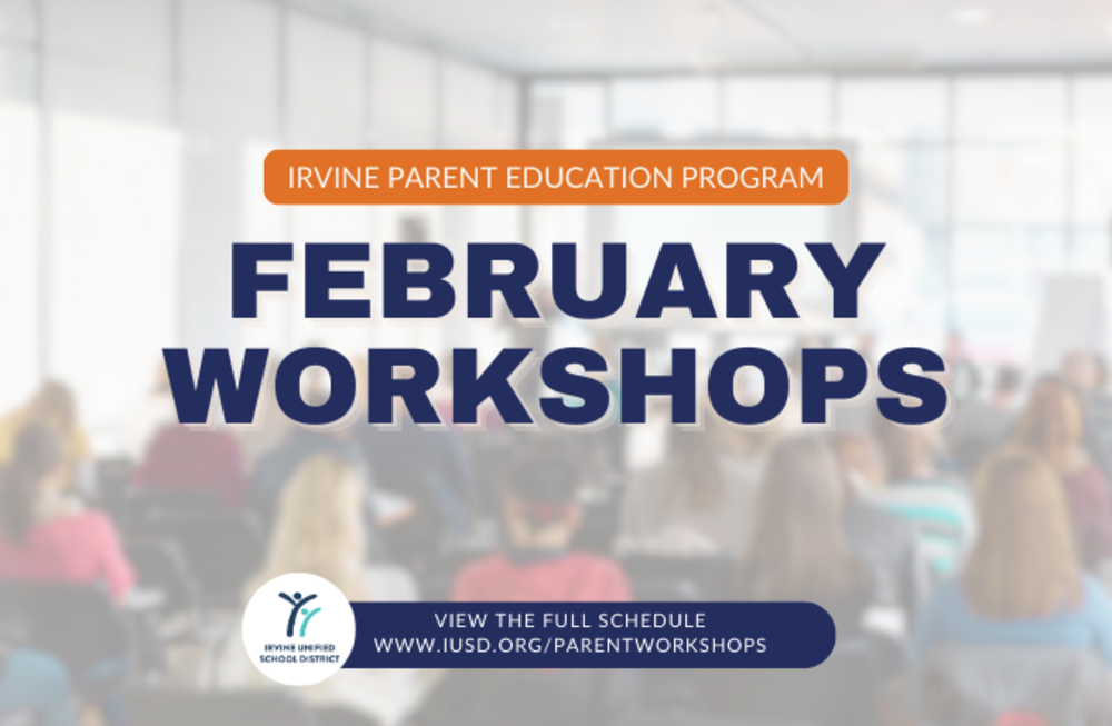 February Parent Workshops