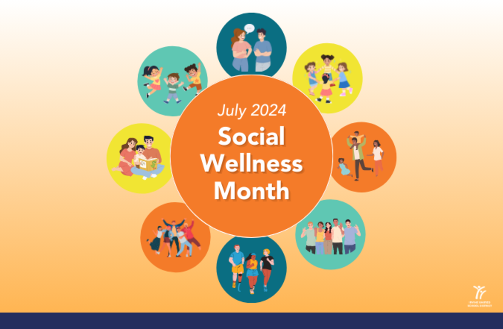 Social Wellness Month, Examples using graphics