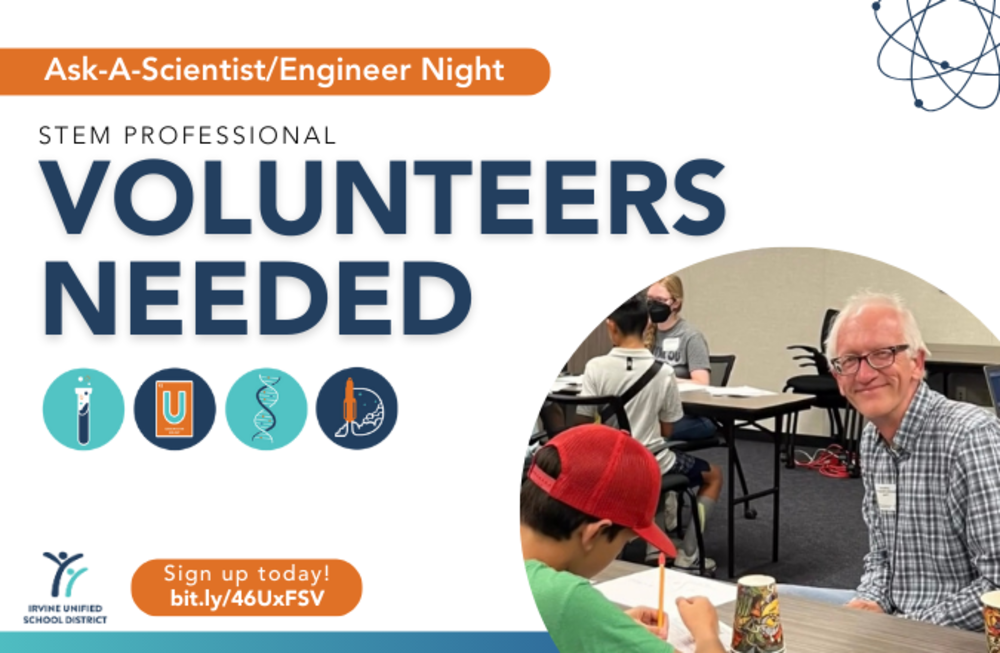 Ask a Scientist Night Volunteers Needed