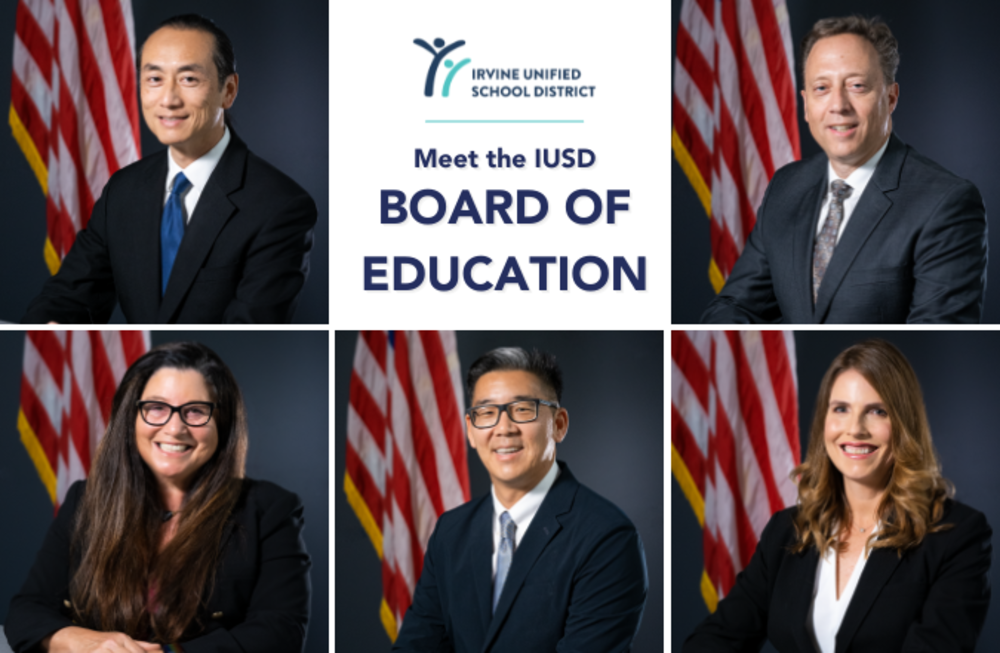 Meet the IUSD Board of Education / Headshots