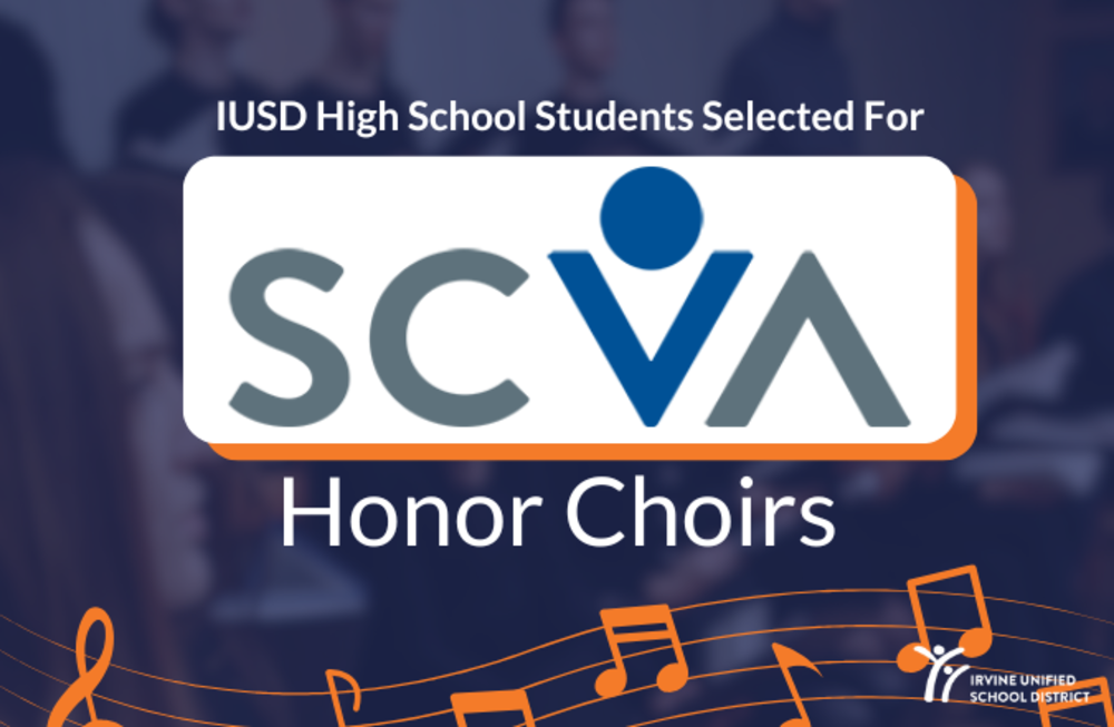 SCVA Honor Choirs over music notes