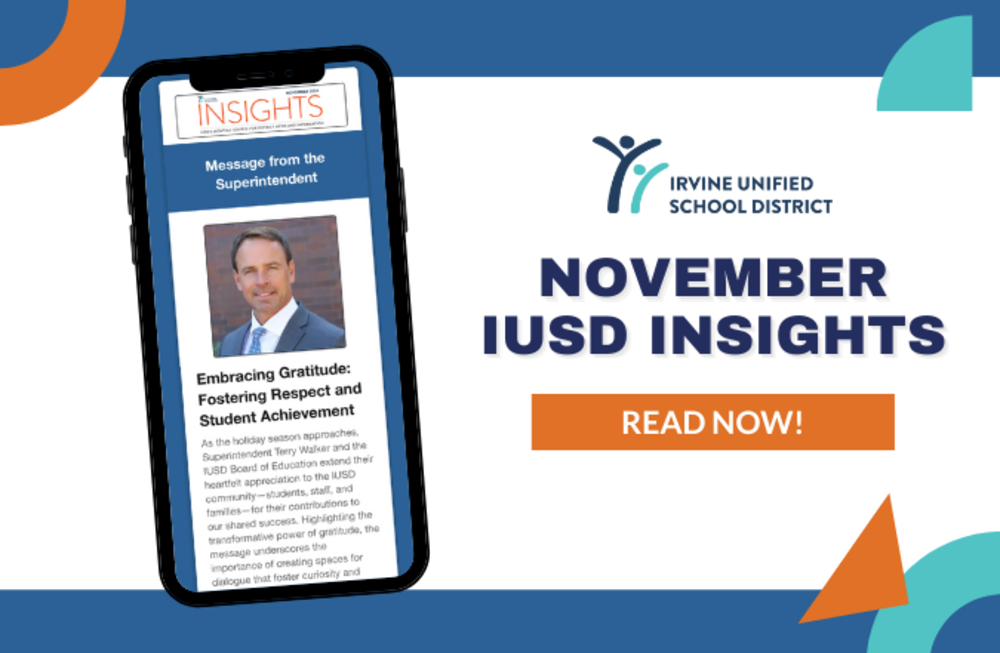 November IUSD Insights edition on iPhone