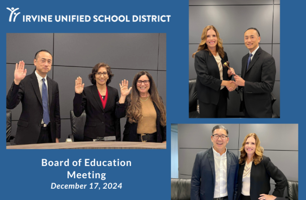 IUSD Board Meeting Photos December 2024