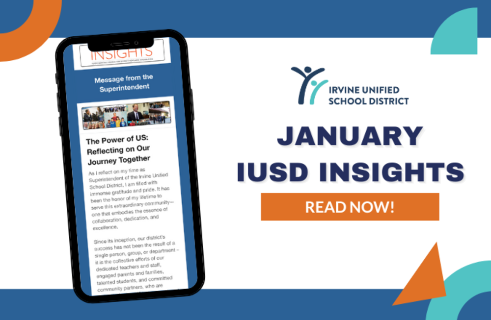 January IUSD Insights mobile graphic