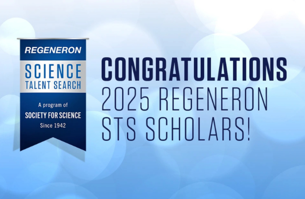 Regeneron 2025 scholars poster